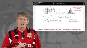 ECE 606 Solid State Devices L12.2: Occupation of States - Derivation of Fermi-Dirac Statistics