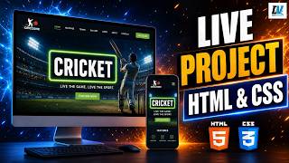 How to Build a Professional Sports Website with Parallax | HTML & CSS