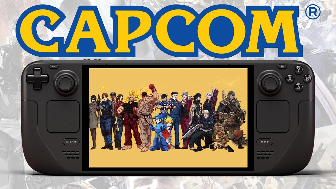 120 Capcom Games on Steam Deck — Performance Test - YouTube