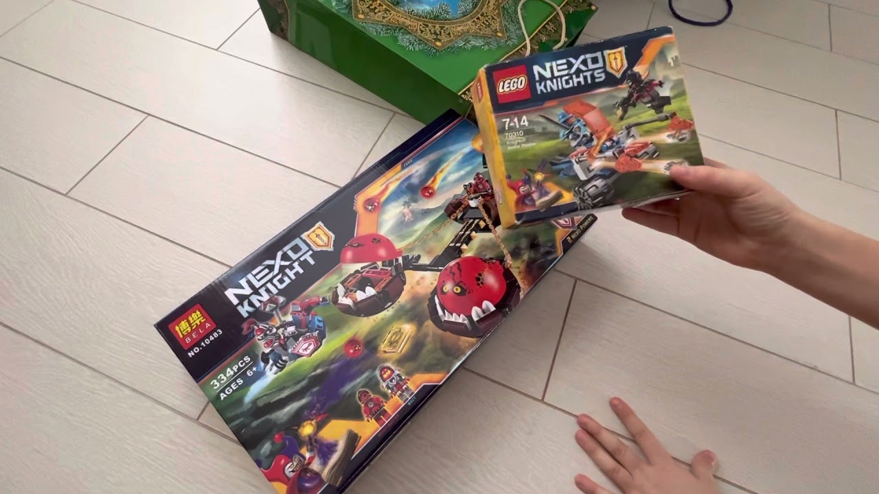 Lego nexo knight королевский боевой бластер 70310 Knighton battle blaster