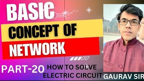 Circuit Questions || Network Theory Questions|| Gate Network previous  year Questions || Part- 20