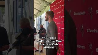 Kyle Trask is LEARNING from these star Tampa Bay Buccaneers receivers! #buccaneers #shorts