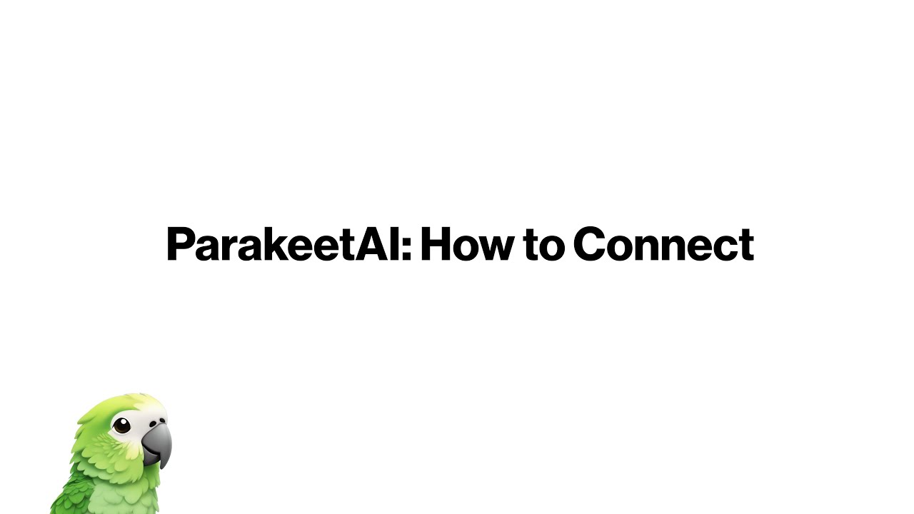 ParakeetAI - How to Connect to the Online Call 🔗
