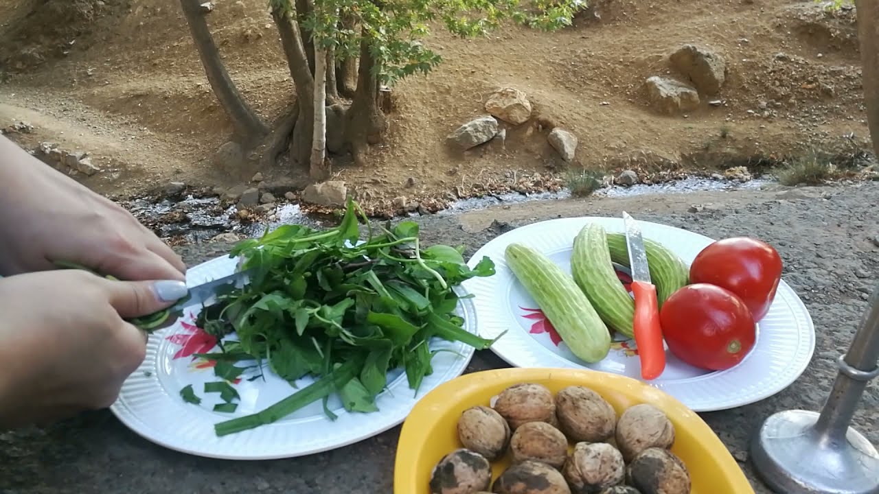 دیماج عصرانه سنتی قزوین.آشپزی ایرانی جدید