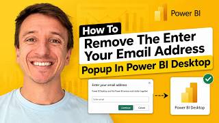 How To Remove The Enter Your Email Address Popup In Power BI Desktop (2026)