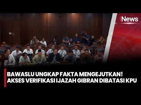 Bawaslu Ungkap Hambatan Verifikasi Ijazah Gibran: Dilarang Bawa Ponsel dan Kamera oleh KPU | 24/9