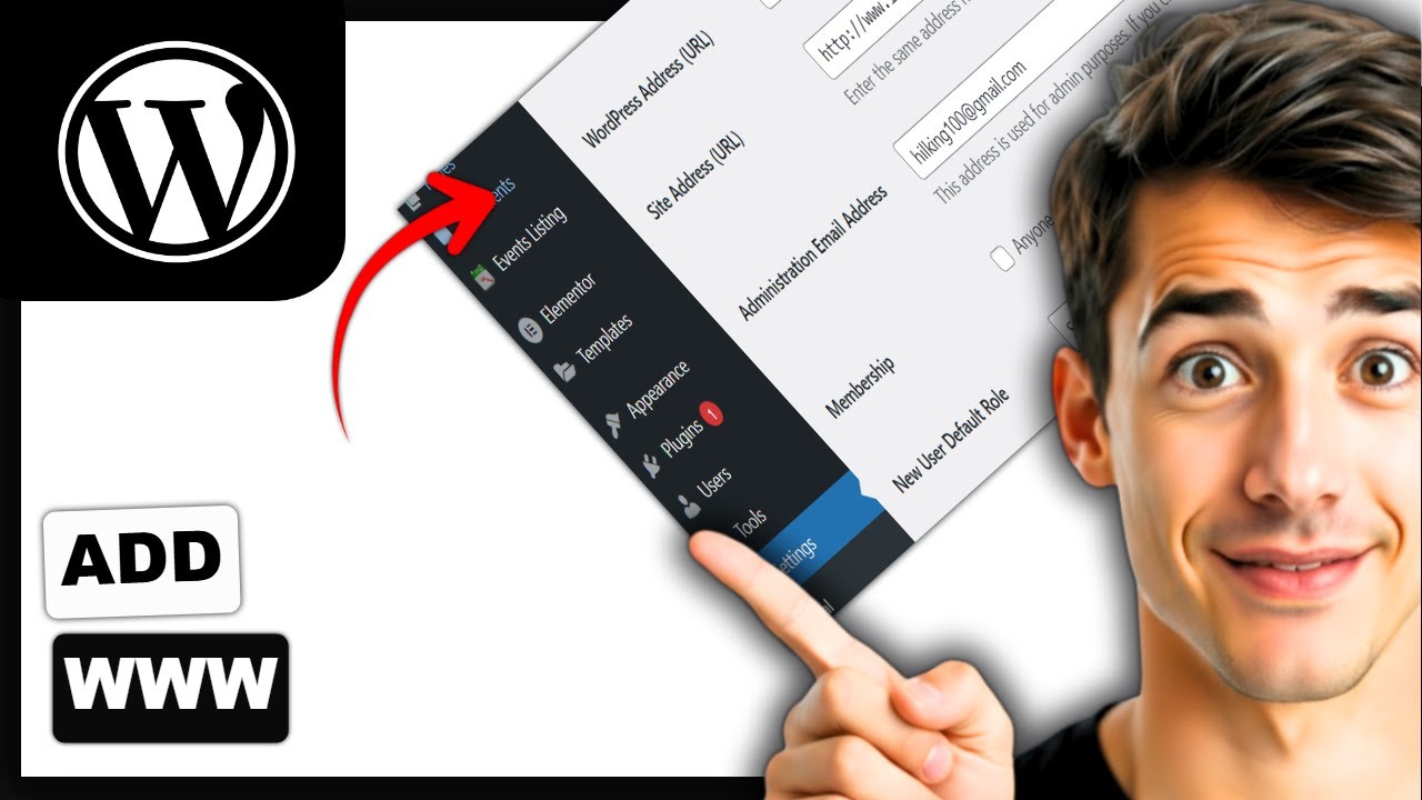 Как добавить www к доменному имени в WordPress (самый простой способ) (руководство 2026 года)