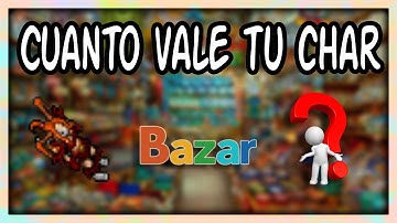 Cuanto vale tu char en Tibia?