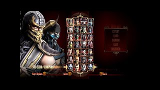 Scorpion/SubZero Tag Arcade Ladder  Mortal Kombat 9