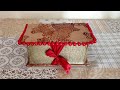 How To Make Jewellery Box l DIY Box l Cardboard box l Gift box At Home