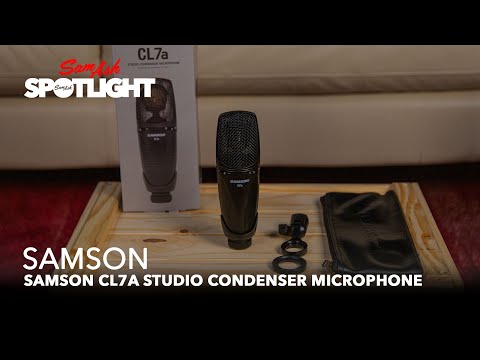 Samson CL7A Condenser Microphone: Sound Demo