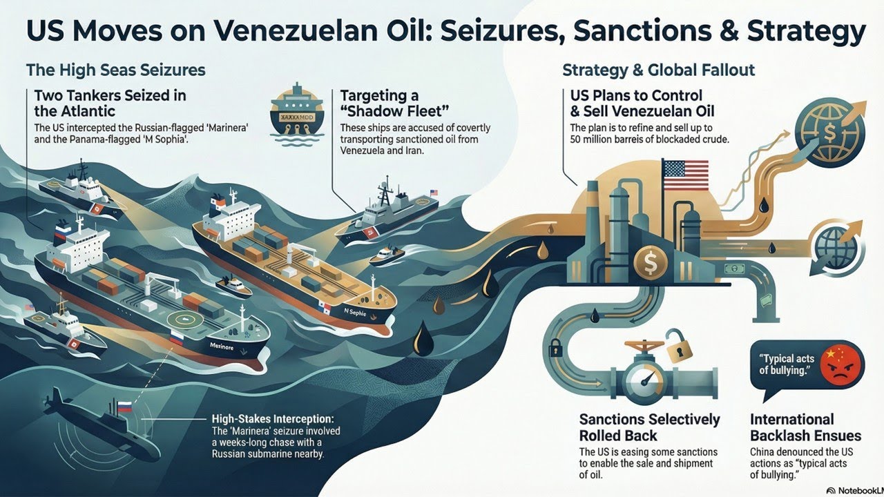 🔥 Trump Escalates Venezuela Oil Crackdown: US Seizes Russian-Flagged Tankers in Global Power Move
