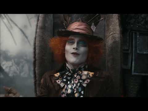 Hatter Hides Alice From The Knave - Alice In Wonderland 2010 Scene