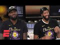 [FULL] LeBron James & Anthony Davis interview following 2020 NBA title win with the Lakers