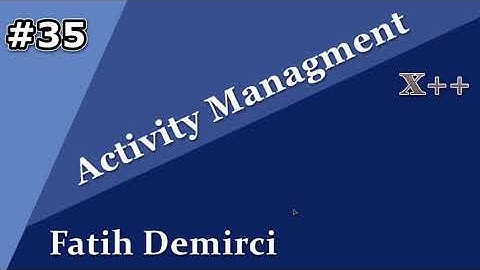 X++ :Activity Managment 35- How to create a new custom workflow?