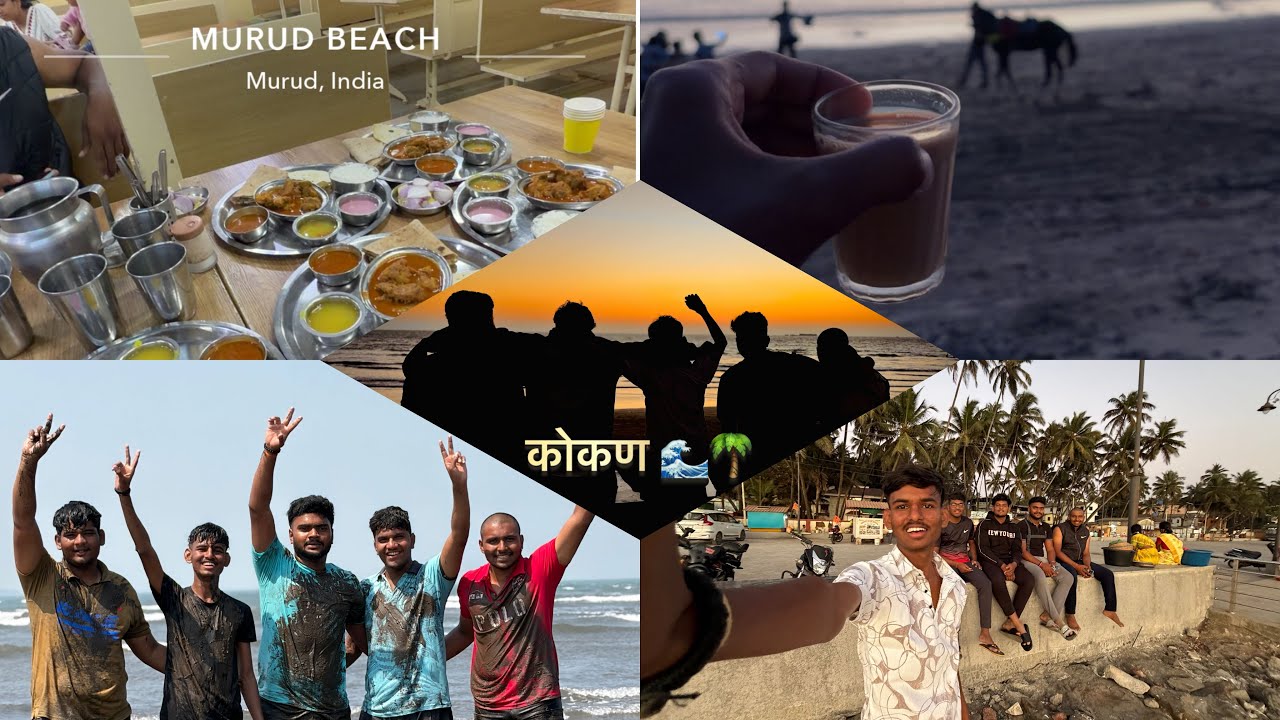 कोकण 🌊🌴🫶🏻|| trip day 2 ❤️|| full on masti 😂