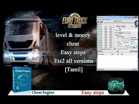 Ets2 Level (XP) U0026 Money Cheats | Easy Steps / Ets2 All Versions...Tamil