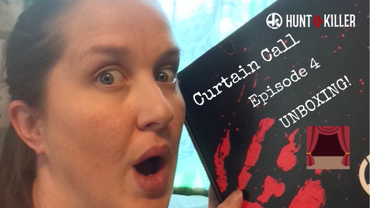 SO EXCITED! Hunt A Killer Curtain Call Episode 4 Unboxing! 📦