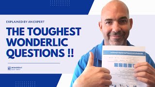 Wonderlic Practice Test  [2023]  Authentic Wonderlic Select Sample Questions and Answers