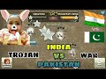 🔥INDIA VS PAKISTAN! 🔥TROJAN WAR | AMAZING 80 ATTACKS 🔥 2018