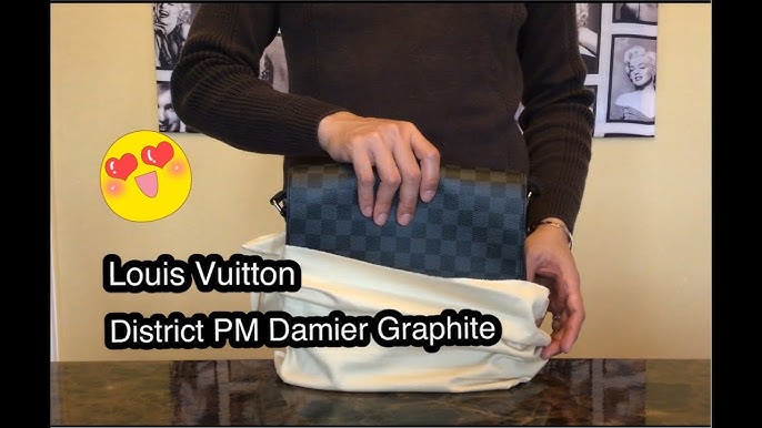 Louis Vuitton District PM Graphite Damier Graphite