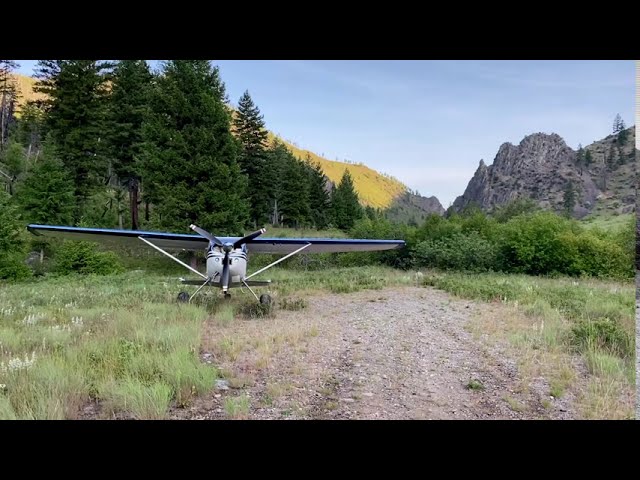 Vines Airstrip Idaho Backcountry Cessna 185