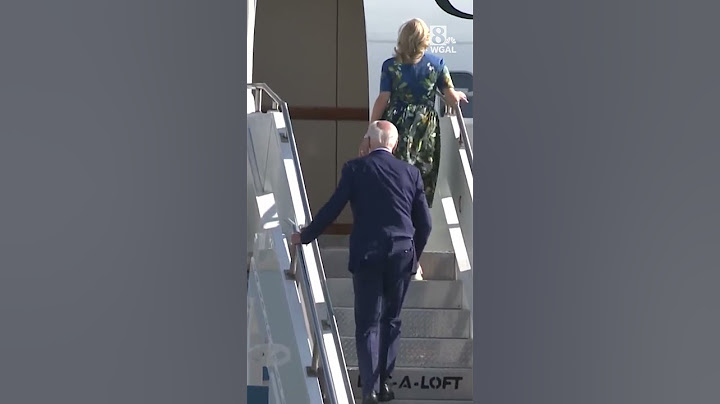 President Joe Biden boards Air Force One at Harrisburg International Airport