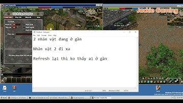 Dev Jx Win -  Demo chức năng Tự động theo sau