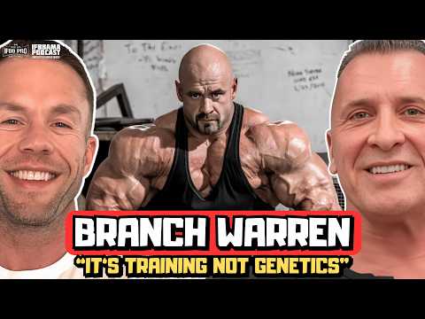 Branch Warren says Grainy, Dense Muscle Comes From Training Not Genetics