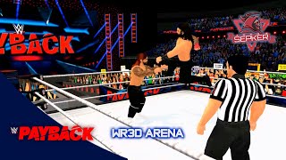 Wwe Payback 2022 Wr3D Arena Concept By Sepker Wr3D Realistic Arena