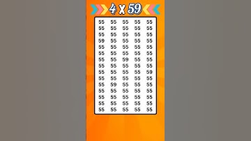 SPOT THE Number 👁️👁️59 #shorts