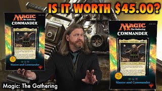 "Master And Commander" Commander Deck | Build-Your-Own Precon For Less Than $45 Magic: The Gathering