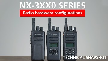NX-3000 Series Handheld Walkie Talkie Overview | Kenwood Comms