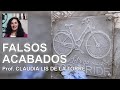 Falsos Acabados (imitación cemento) - Prof. Claudia Lis de la Torre (Argentina)