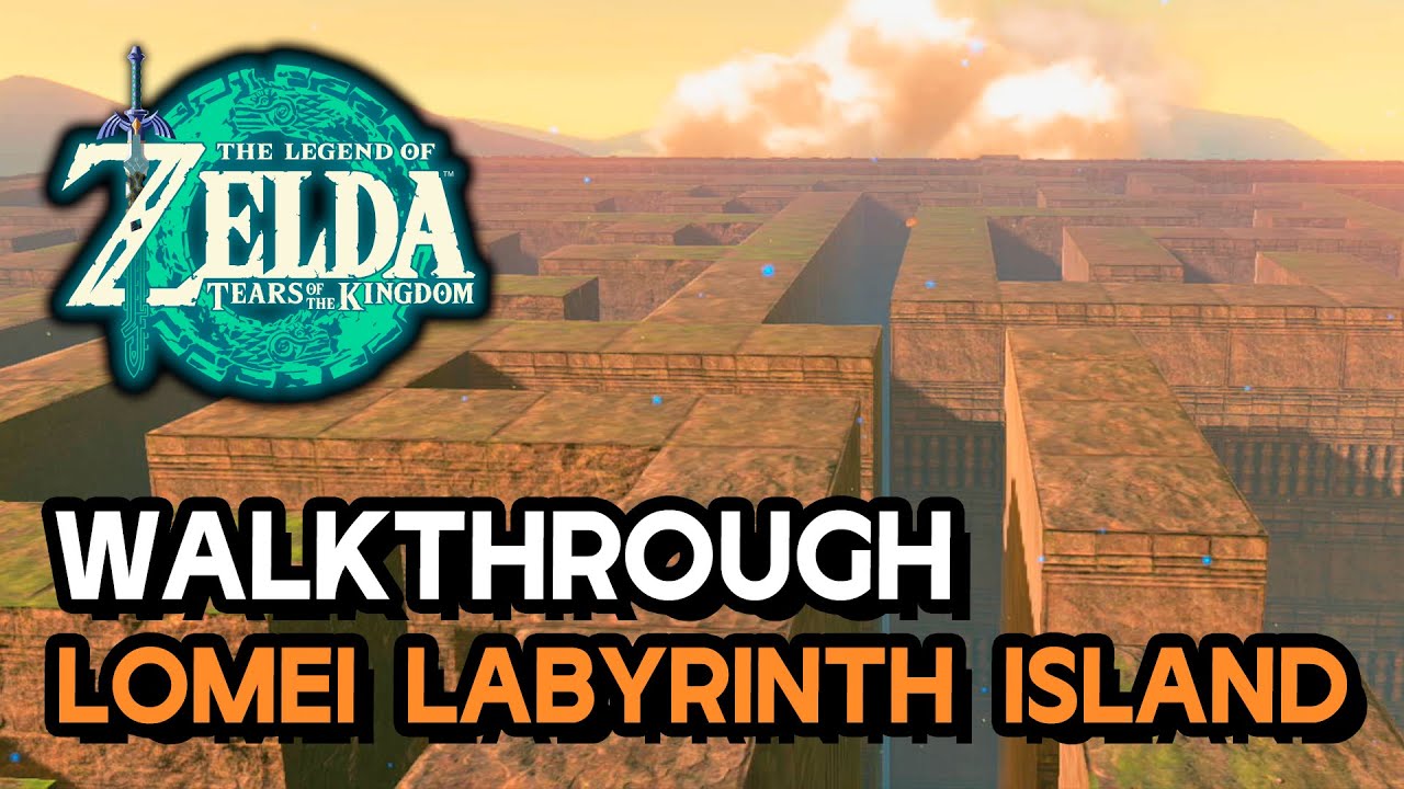 Zelda: Tears Of The Kingdom - Lomei Labyrinth Island Walkthrough