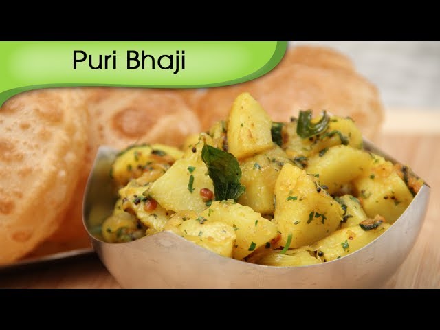 Puri Bhaji | How to make Aloo Bhaji & Puri | Indian Breakfast Recipe By Ruchi Bharani | Rajshri Food