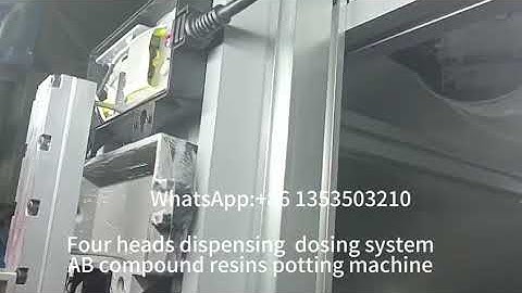 Transformer Ignition Coil Transformer 2 parts Polyurethane Resin Dispenser Robot Machine