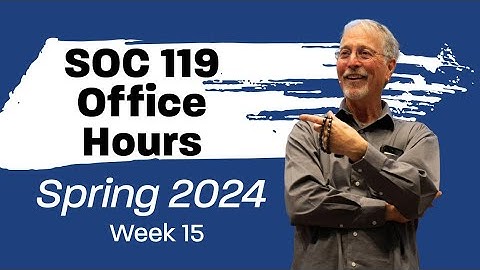24SP - Week 15 Office Hours (with Irvin Moore)