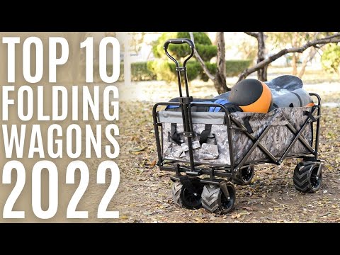 Top 10: Best Collapsible Wagon Carts of 2022 / Folding Garden Wagon Cart, Portable Beach Wagon