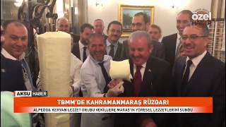 Alpedo& Kervan Lezzet Grubu Vekillere Maraş’ın Yöresel Lezzetlerini Tbmm’de Sundu