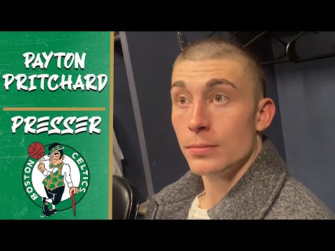 Payton Pritchard Postgame Interview | Celtics vs Nets