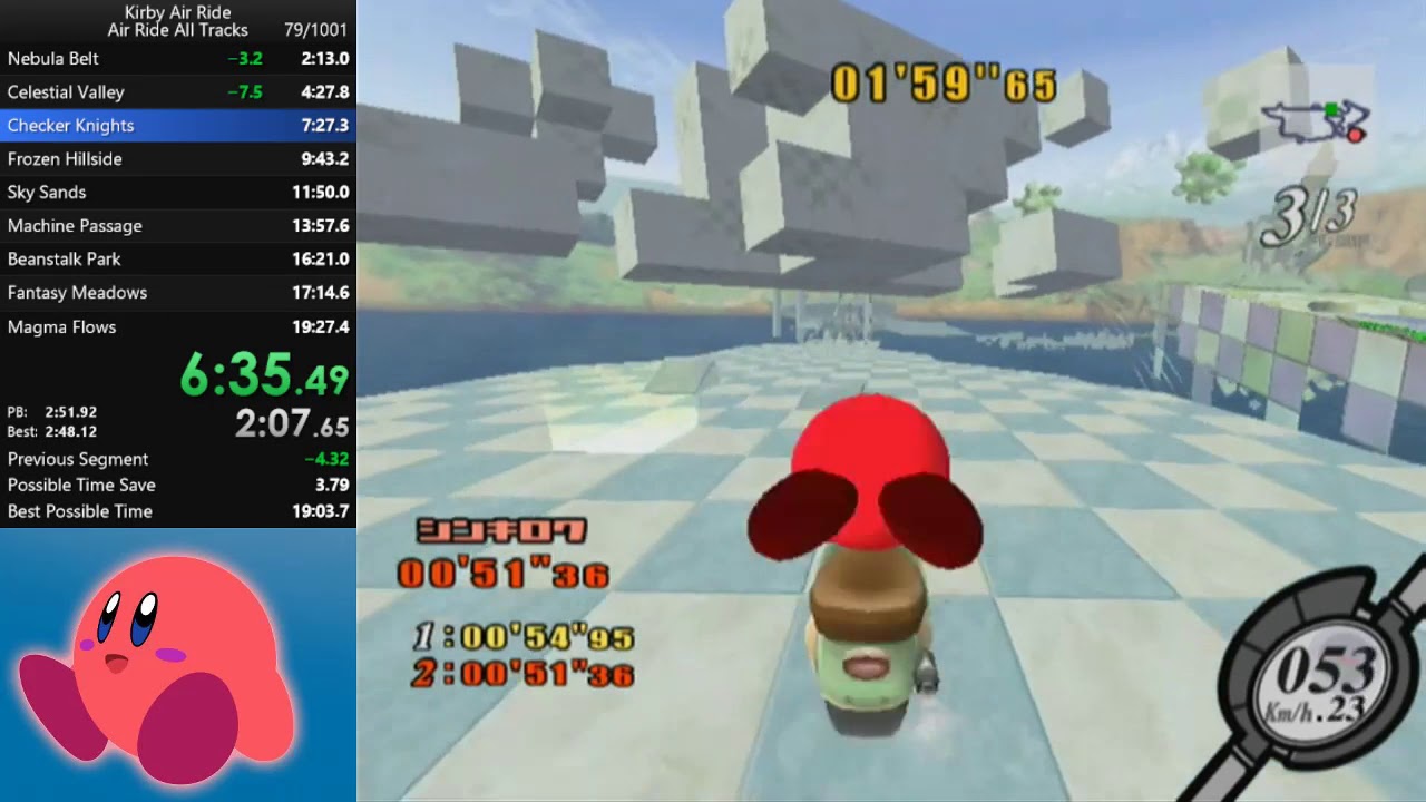 Kirby Air Ride Air Ride All Tracks in 17'15"41 (1903 RTA) [FWR