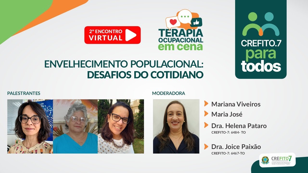 ENVELHECIMENTO POPULACIONAL: DESAFIOS DO COTIDIANO - YouTube