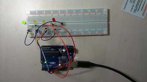 【TIMMY】Arduino基本實習操作:LED跑馬燈