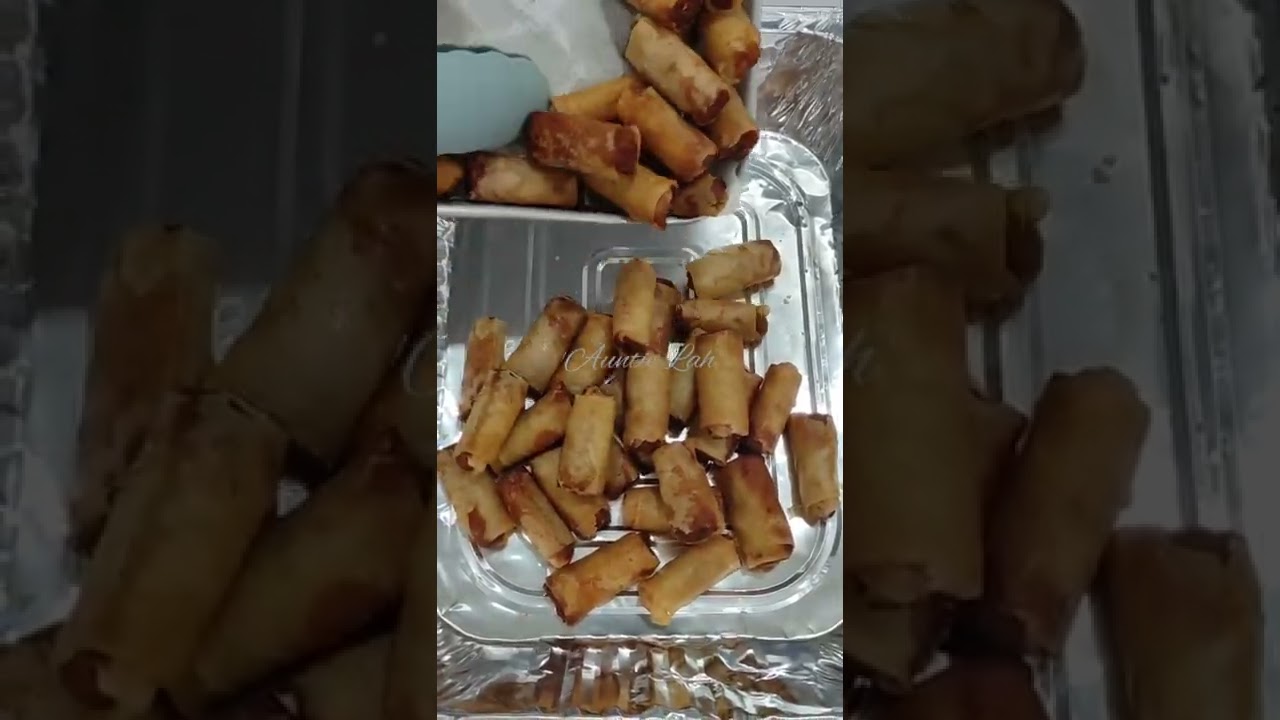 frying Lumpia Shanghai YouTube