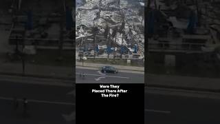 Blue Objects In Maui Fire Rubble
