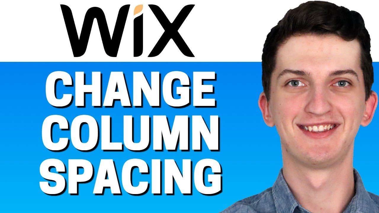 How To Change Column Spacing In Wix