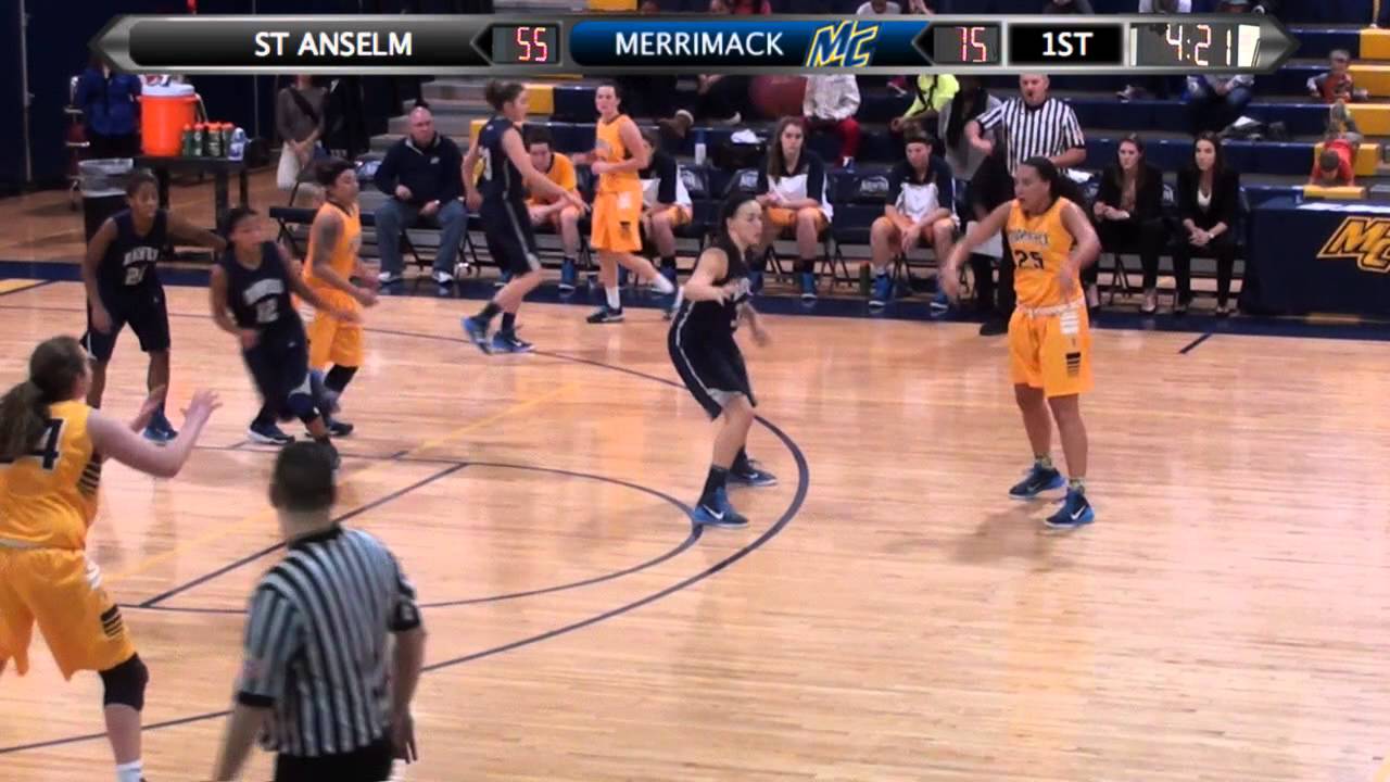 112514 WBB vs St Anselm Highlights YouTube