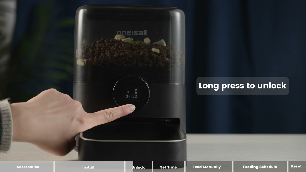 oneisall Automatic Cat feeder (without WiFi)