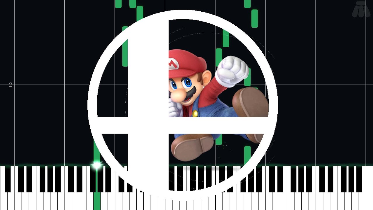 The Roost - Super Smash Bros. Brawl - Easy Piano Tutorial